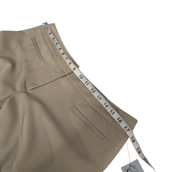 Apt. 9 Capri Pants Women's Beige Mid Rise Straight Leg Mid Calf Size 10 NWT - Picture 7 of 11